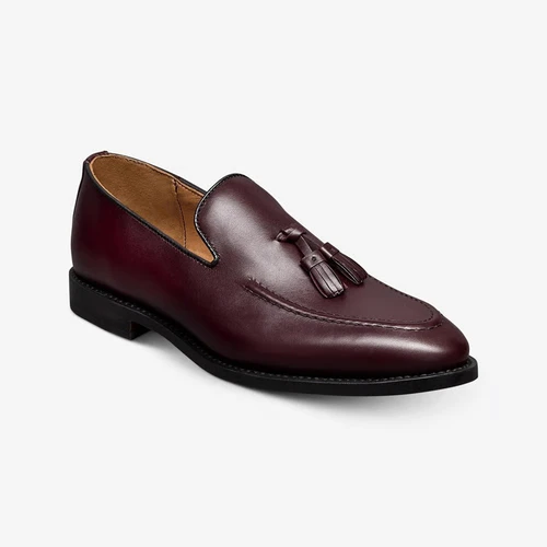 Allen Edmonds Randolph Tassel Loafer Burgundy Leather