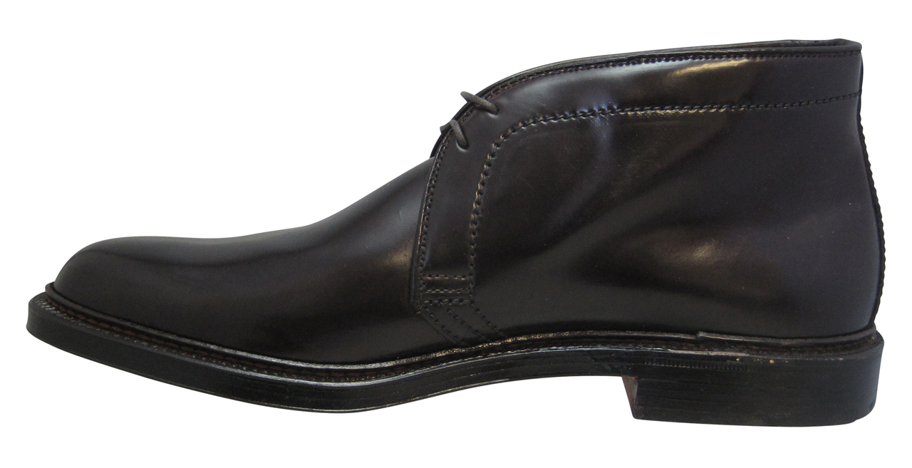 靴 Alden Chukka Boot Cordovan Black 9 1/2 D 1340 Chukka Boot (Black Shell Cordovan) – The Alden Shop