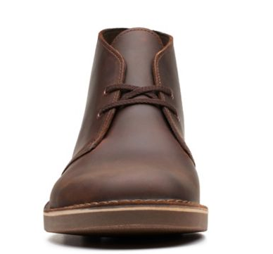 Sotavento Mecánica operación Clarks Men's Bushacre 2 Dark Brown Leather - Sherman Brothers Inc