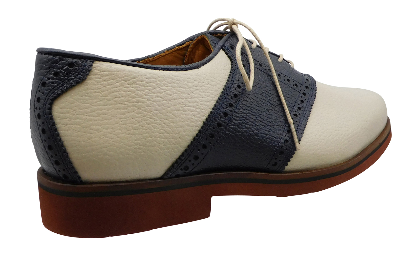 Frye Men\'s Jim Saddle Oxford Two Tone Leather Dress Shoes FRYE Paul Bal Black Leather Oxford | Harbour Thread main image 4