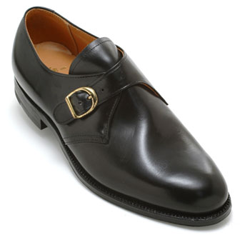 Alden Monk Strap Black Calfskin Slip On #955 - Sherman Brothers Inc