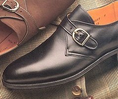 Alden Monk Strap Black Calfskin Slip On #955 - Sherman