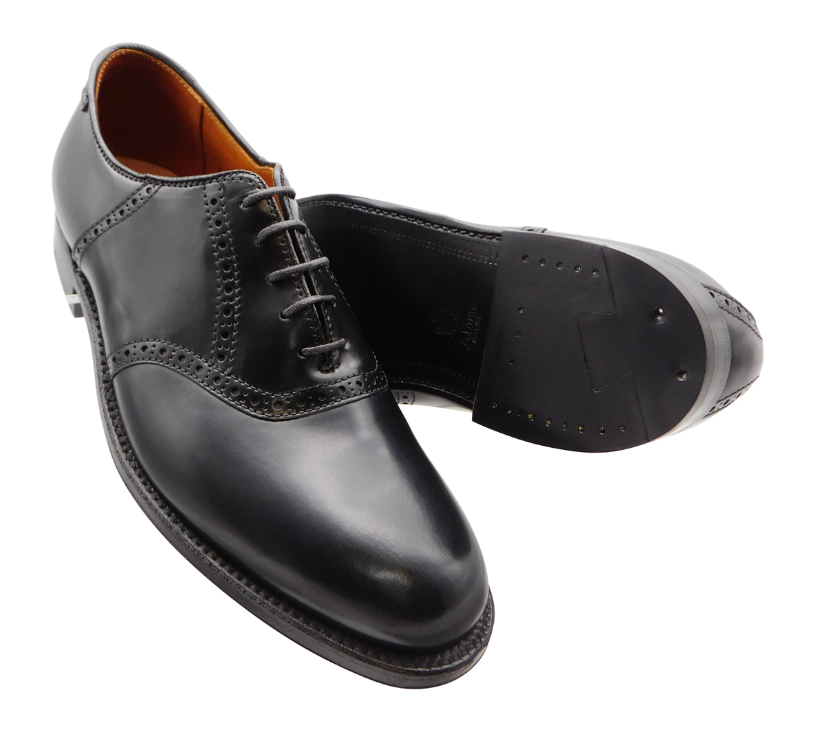 Alden Traditional Saddle Black Genuine Shell Cordovan #993