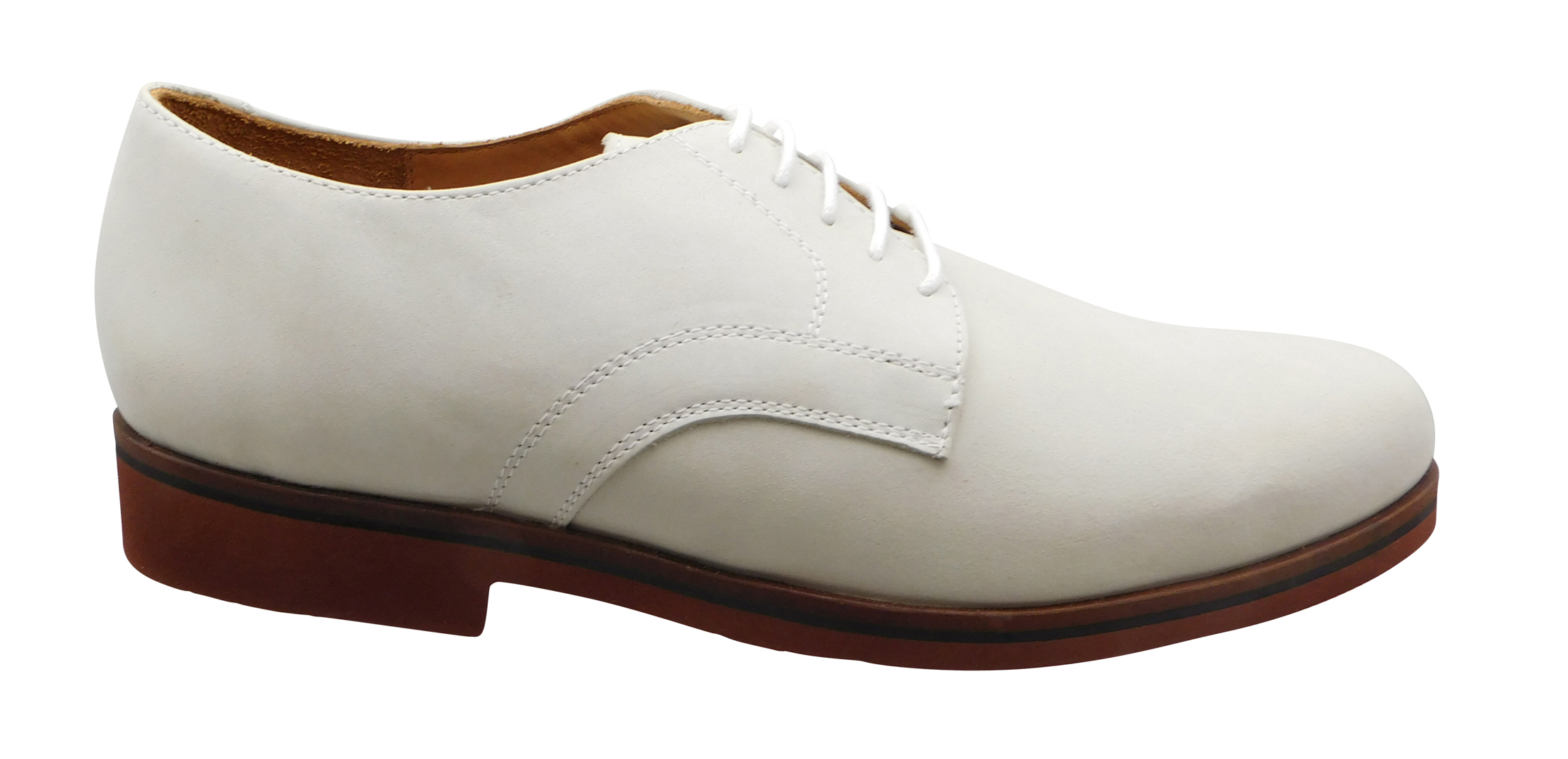 Sherman Brothers Spencer Sport Oxford White Nubuck - Sherman 