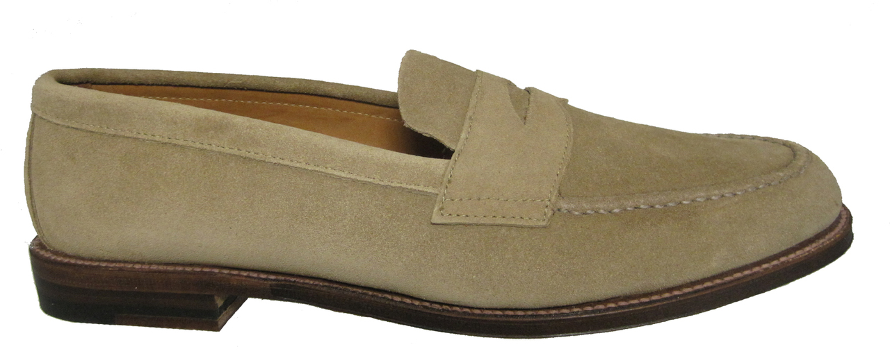 Alden 6244F スエードローファー Alden 6244F スエードローファー Alden 6244F Tan Suede LHS
