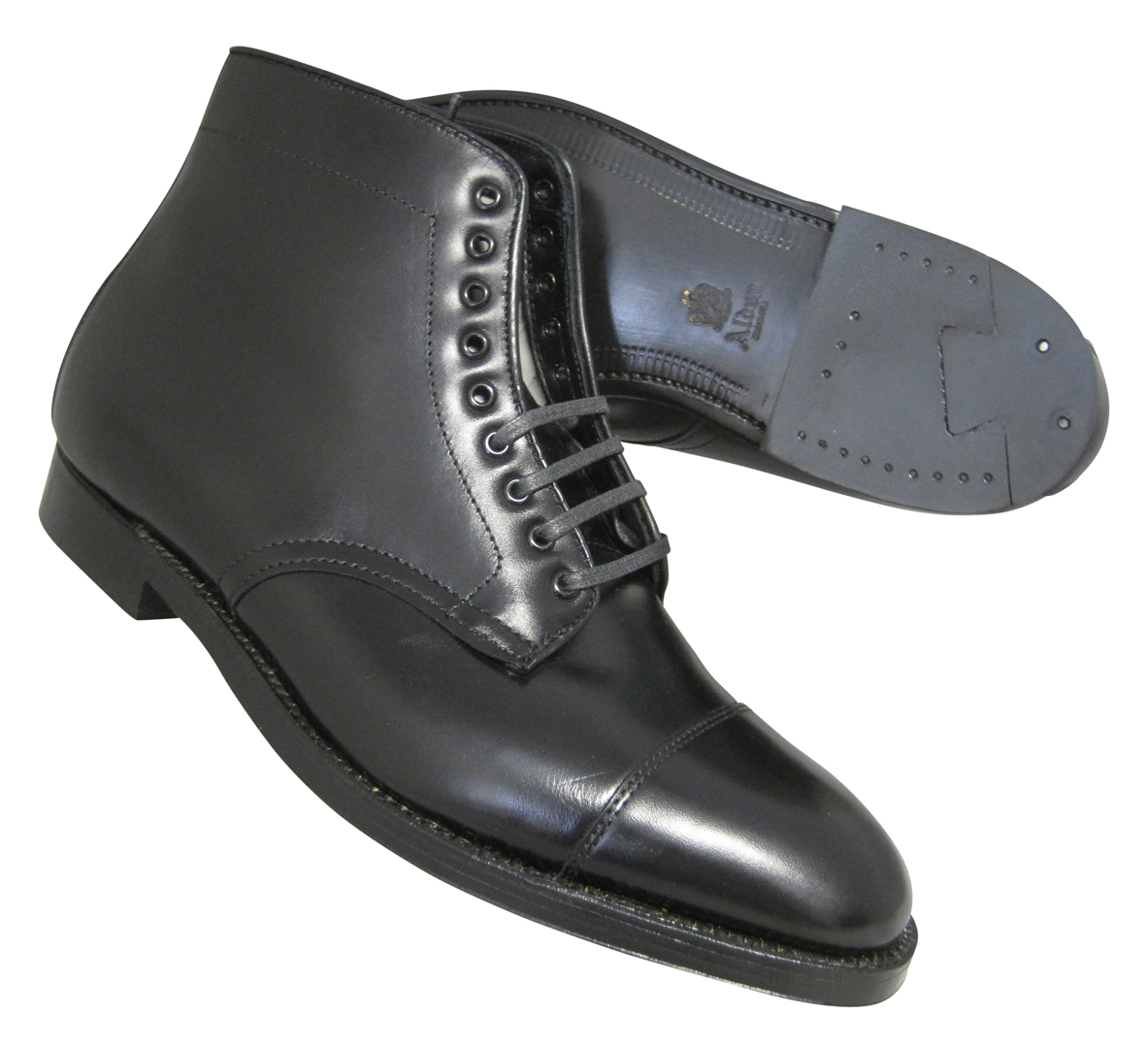 alden straight tip boot