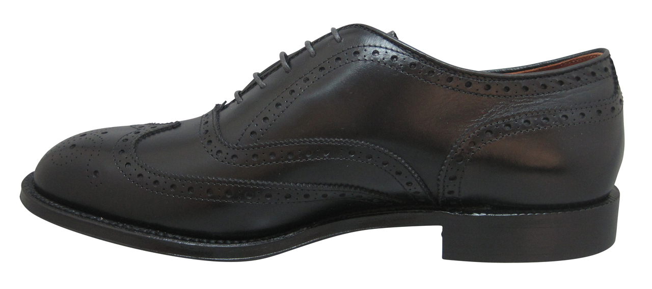 Alden Wing Tip Bal Black Calfskin # 903 - Sherman Brothers Inc