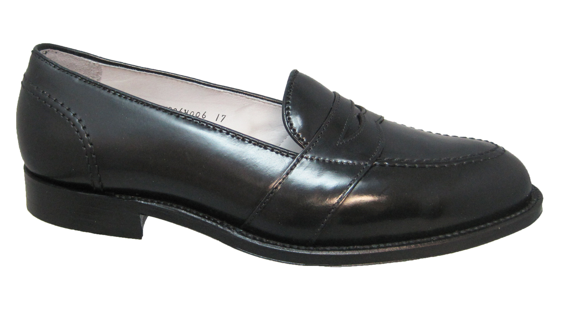 Alden Full Strap Slip-On Loafer Black Shell Cordovan #6845