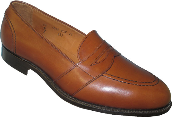 Alden Full Strap Slip-On Burnished Tan # 685 - Sherman Brothers Inc