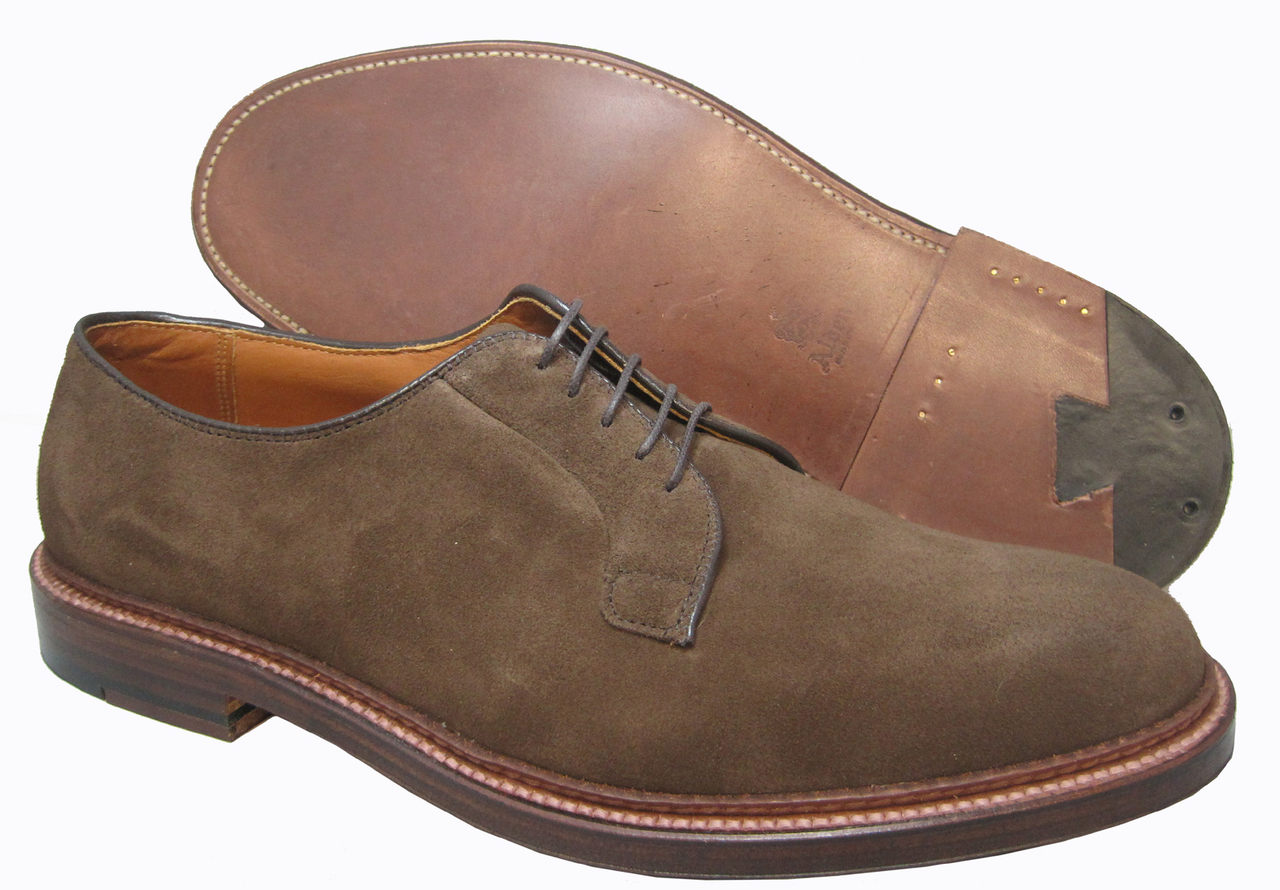 plain toe blucher