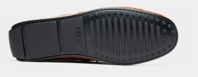 Zelli Monza Crocodile Driver Cognac - Sherman Brothers Inc