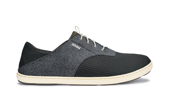 OluKai Nohea Mesh men\'s slip-on shoes in Dark Shadow OluKai Nohea Mesh Shoes - Men main image 2