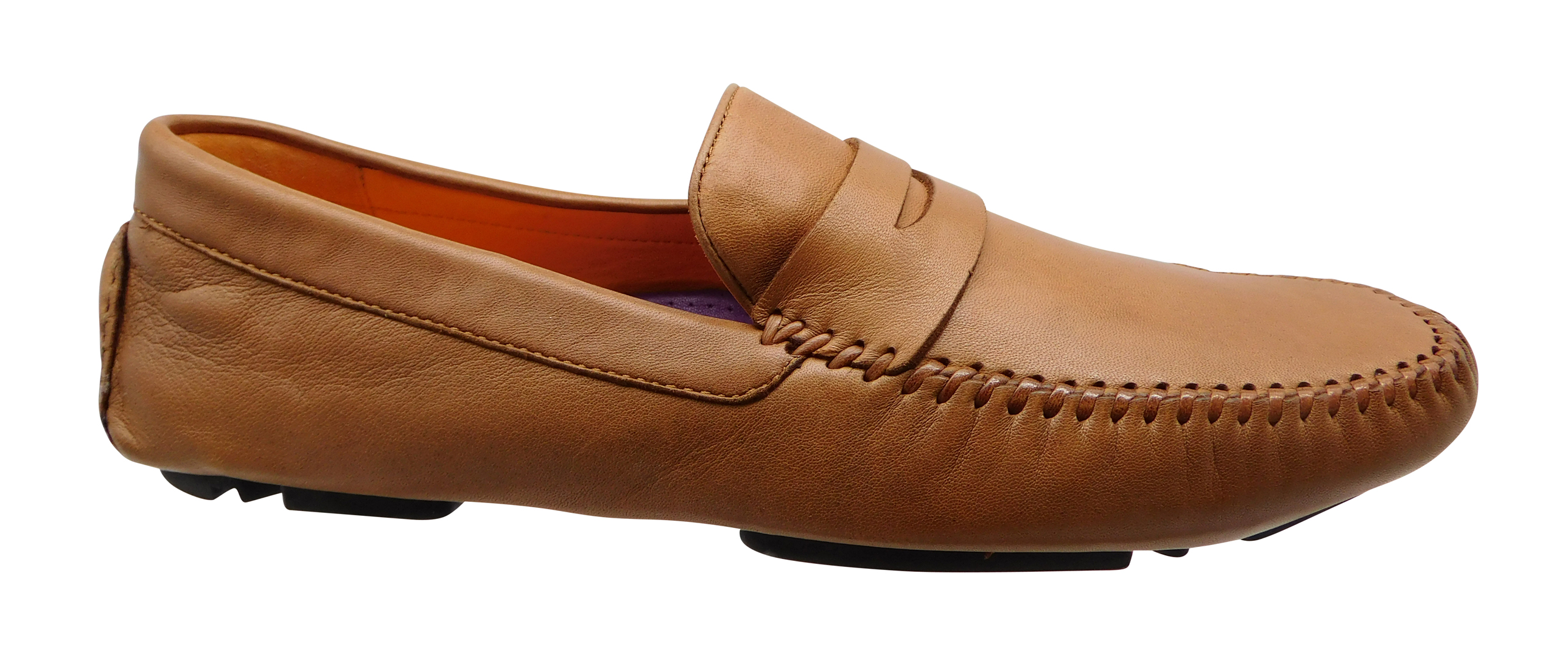 Robert W. Sweeny　ロバート・W・スウィーニー Robert Zur Men's Sven True Glove Penny Driving Moc Tan - Sherman
