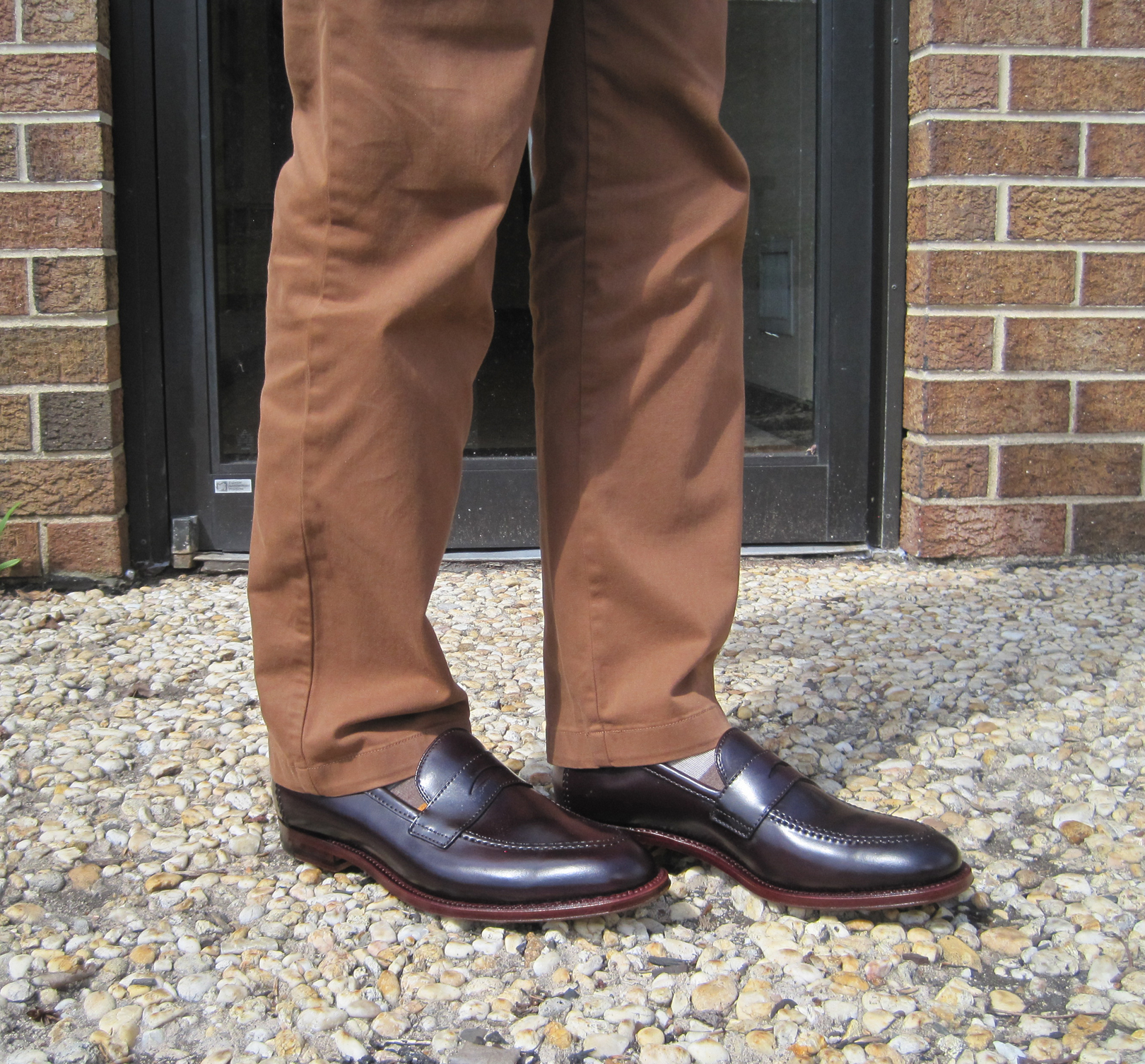 Alden Limited Edition Spruce St. Penny Slip On Color 8 Shell 