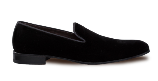 Mezlan S20307 Men's Shoes Black Velvet / Patent Leather Dress Derby Oxfords (MZ3427) Black / 9 US