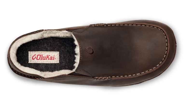 Olukai moloa slipper dark wood new arrivals