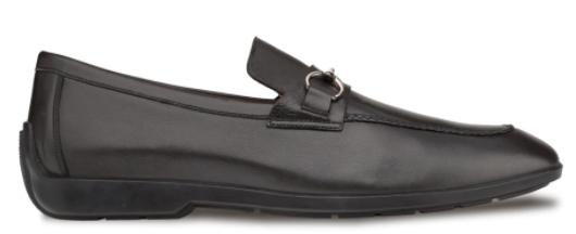 Mezlan Apron Ornament Loafer Black 