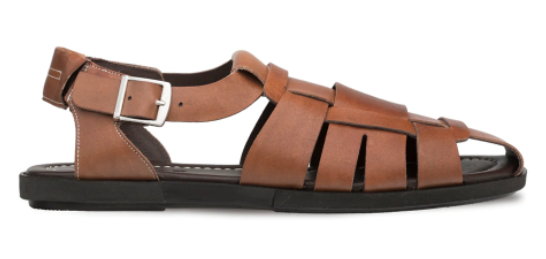 Mezlan Fisherman Sandal Cognac - Sherman Brothers Inc