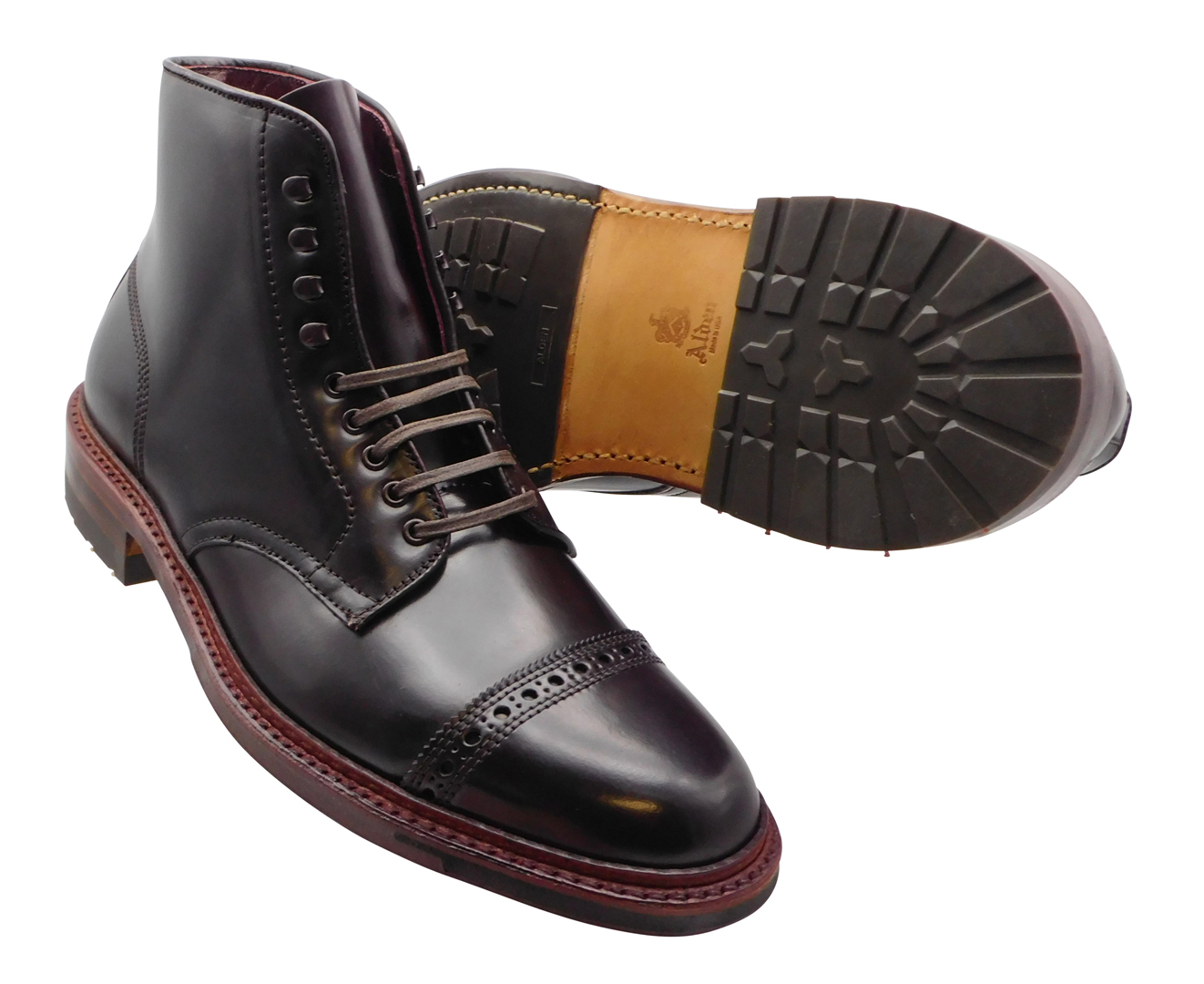 特価在庫あAlden Jumper Boots Cordovan US10 靴