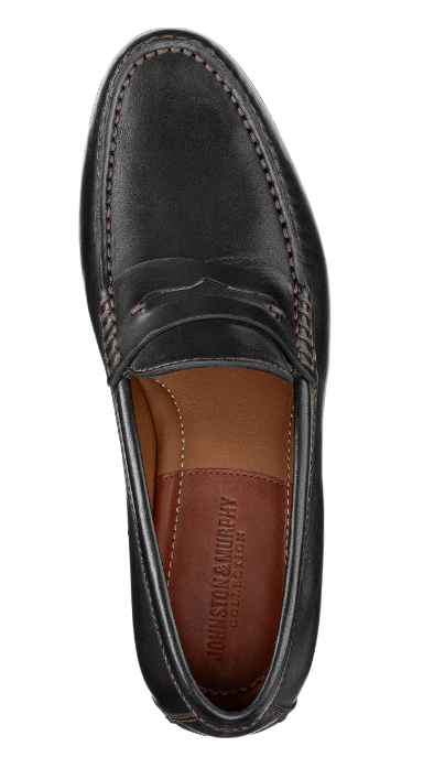 Johnston & Murphy sheepskin Danbury Penny leather loafers US 11 M s-l400.jpg main image 4