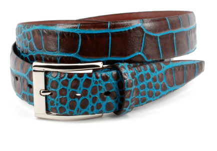 Torino Leather | Hornback Crocodile Belt