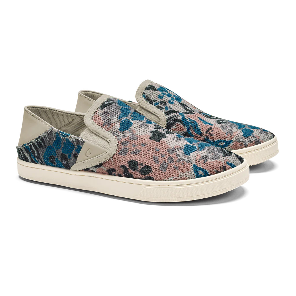 piyo_oya！ Olukai Women's Pehuea Slip Ons Cloudy/Pa'i - Sherman