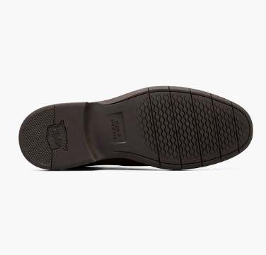 Florsheim Norwalk Plain Toe side zip boot Black Crazy Horse
