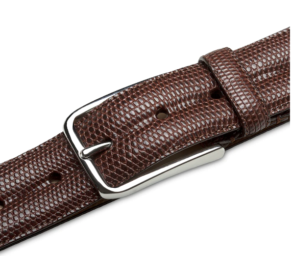 Mezlan Classic Lizard Belt Sport - Sherman Brothers Inc display picture 3