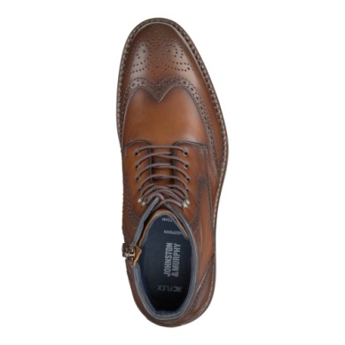 Johnston & Murphy XC FLEX CONNELLY WINGTIP BOOT Tan - Sherman
