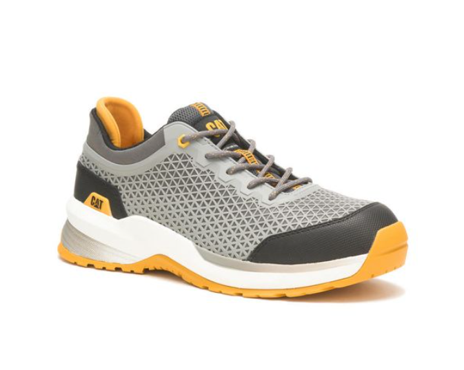 Cat Footwear Men's Streamline Composite Toe Work Shoe Gray