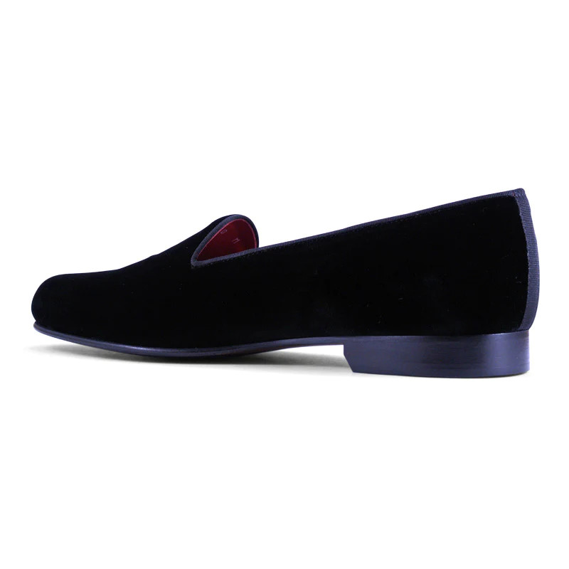 Zeli VELVET TUX SHOE BLACK - Sherman Brothers Inc