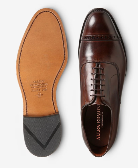 M*I様 Allen Edmonds　フィフスアベニュー　　 US６ Allen Edmonds Fifth Avenue Mahogany Leather Calfskin - Sherman