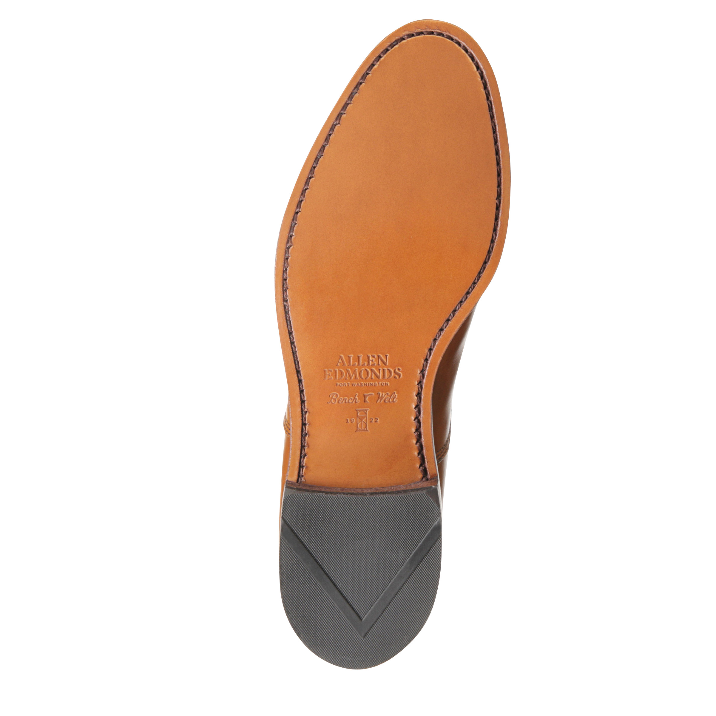 Allen Edmonds Park Ave Cap Toe Walnut Brown Leather Oxford