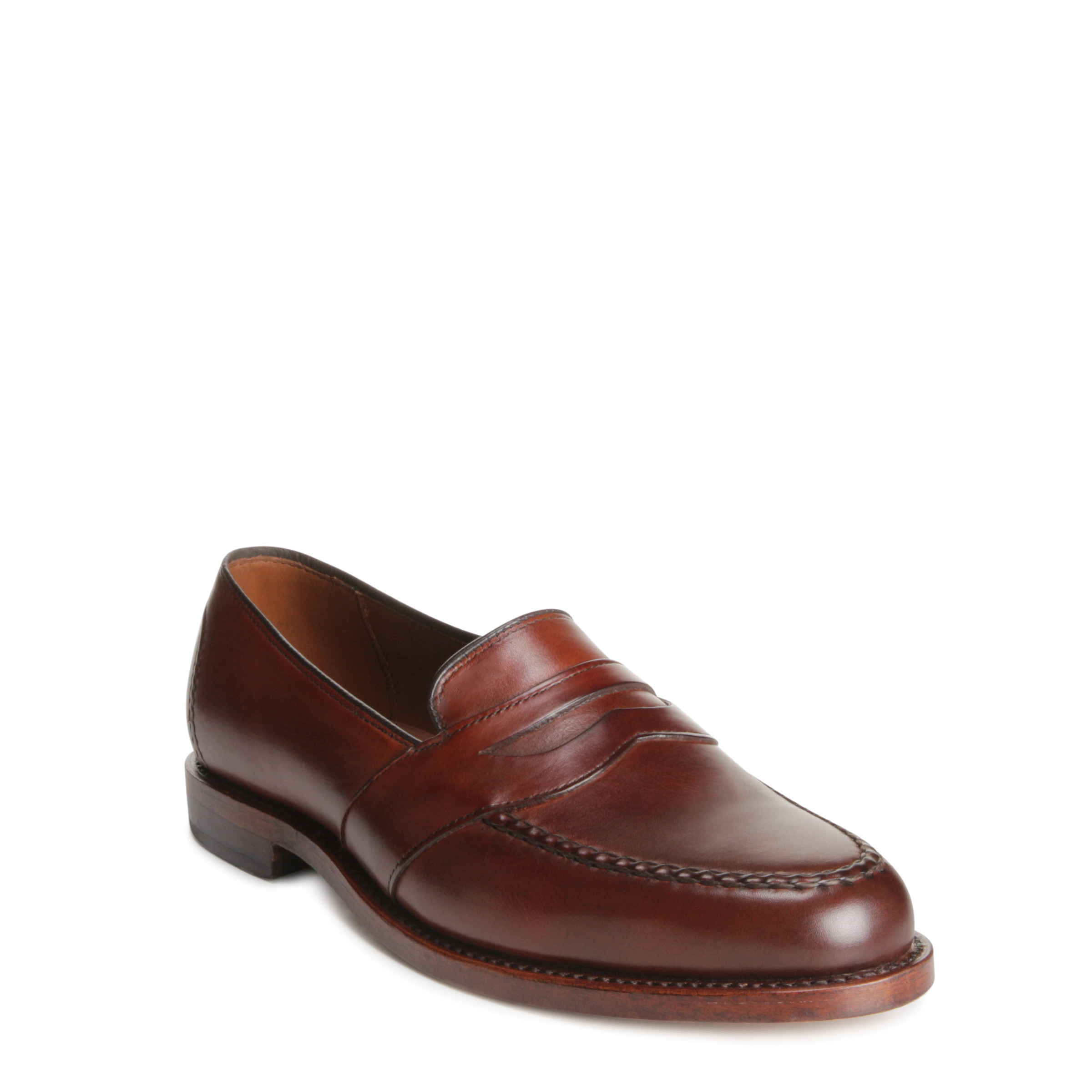 Allen Edmonds Randolph Dark Chili Calfskin - Sherman Brothers Inc