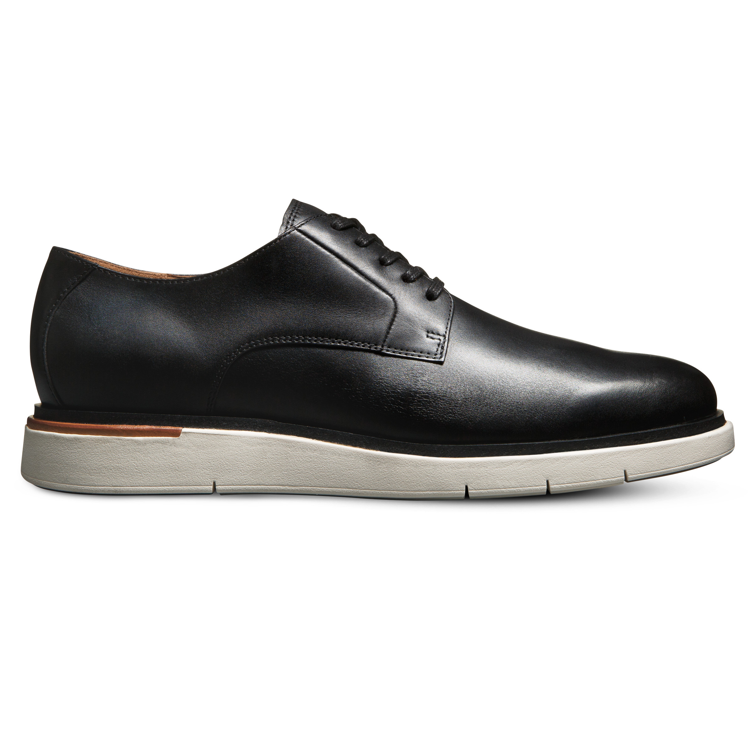 Allen Edmonds Carson Men\'s Leather Hybrid Lace up Derby Shoes Size 9.5 Navy‎ ALLEN EDMONDS Shoes Mens 10 D Black Leather Carson Hybrid  main image 2