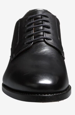 Allen Edmonds Windsor Plain-toe Derby Black Calfskin - Sherman Brothers Inc