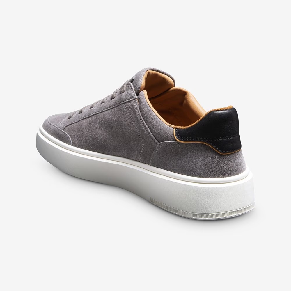 Allen Edmonds Gray Suede Slip-On Sneakers Men’s 11D Quiet Luxury Minimalist Allen Edmonds Men main image 3
