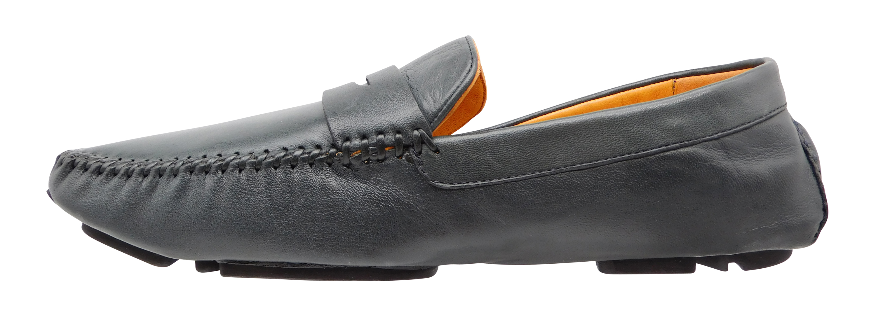 Robert Zur Men's Sven True Glove Penny Driving Moc Navy - Sherman