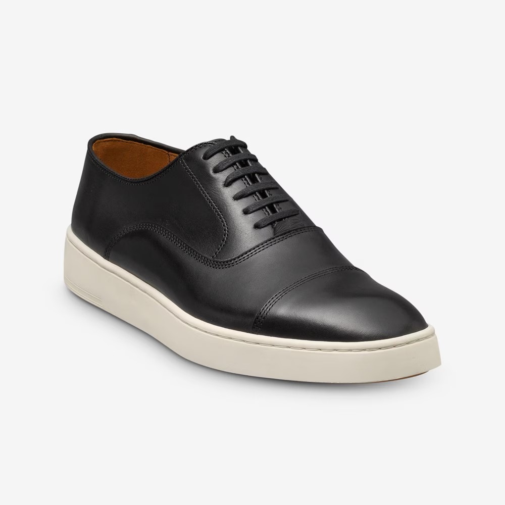 Sneakers Black Dress Shoes With White Soles Allen Edmonds Park