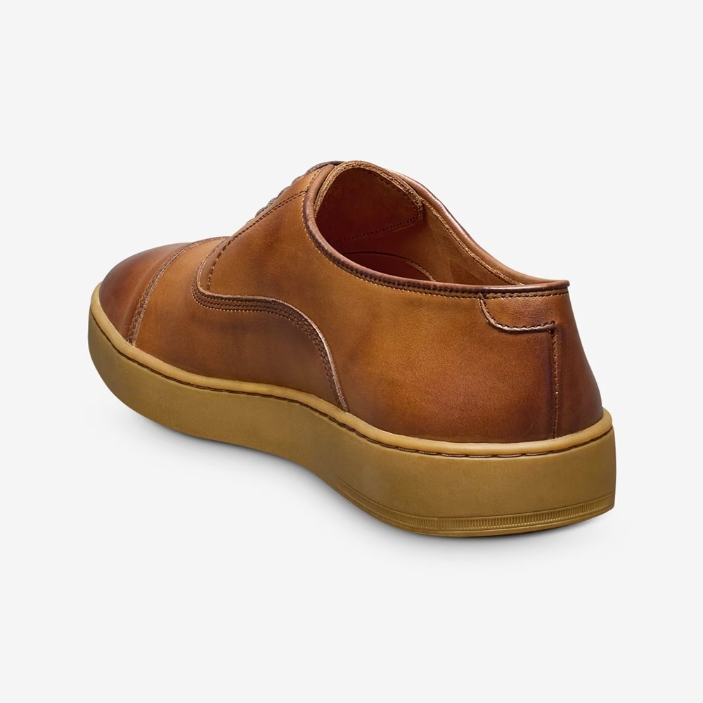 Allen Edmonds Park Avenue 2.0 Oxford Dress Sneaker Walnut Leather