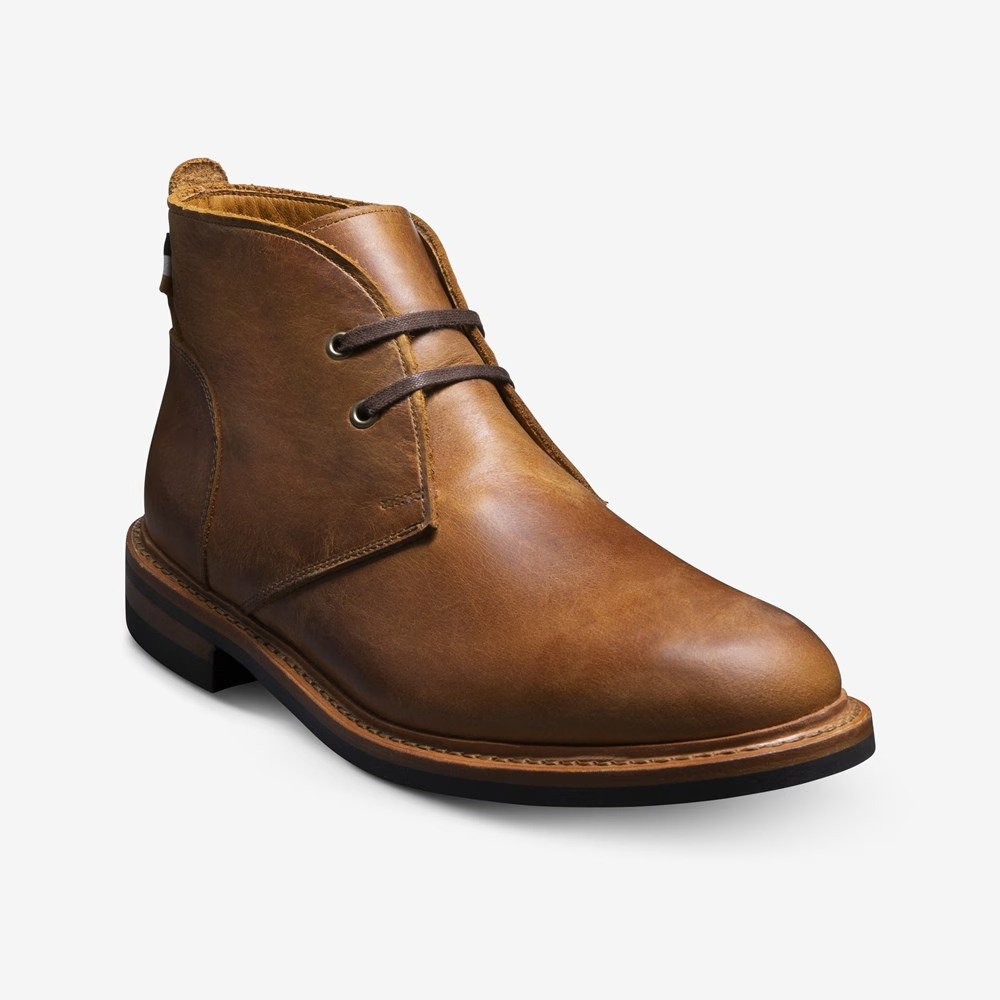 Allen Edmonds Chandler Weatherproof Chukka Boot Pecan Leather