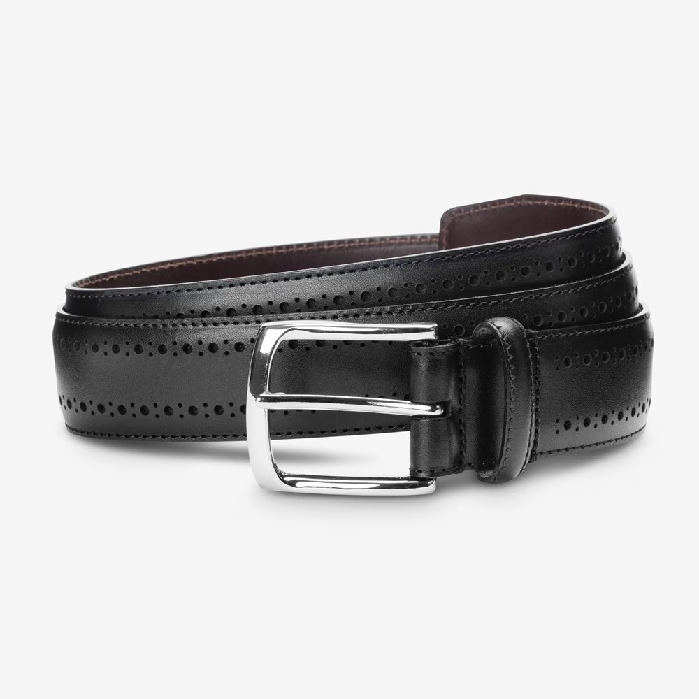 Allen Edmonds Manistee Dress Belt Black - Sherman Brothers Inc Allen Edmonds Manistee Dress Belt Black - Sherman Brothers Inc