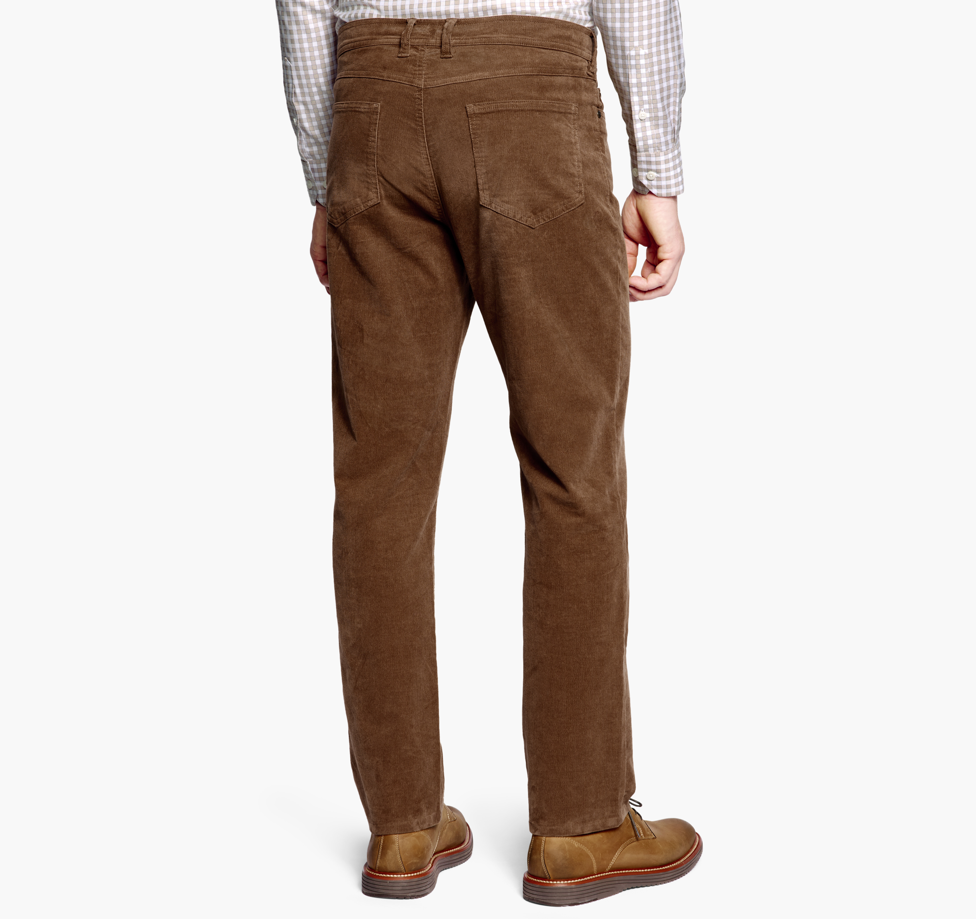 Johnston & Murphy Corduroy Pants Camel - Sherman Brothers Inc
