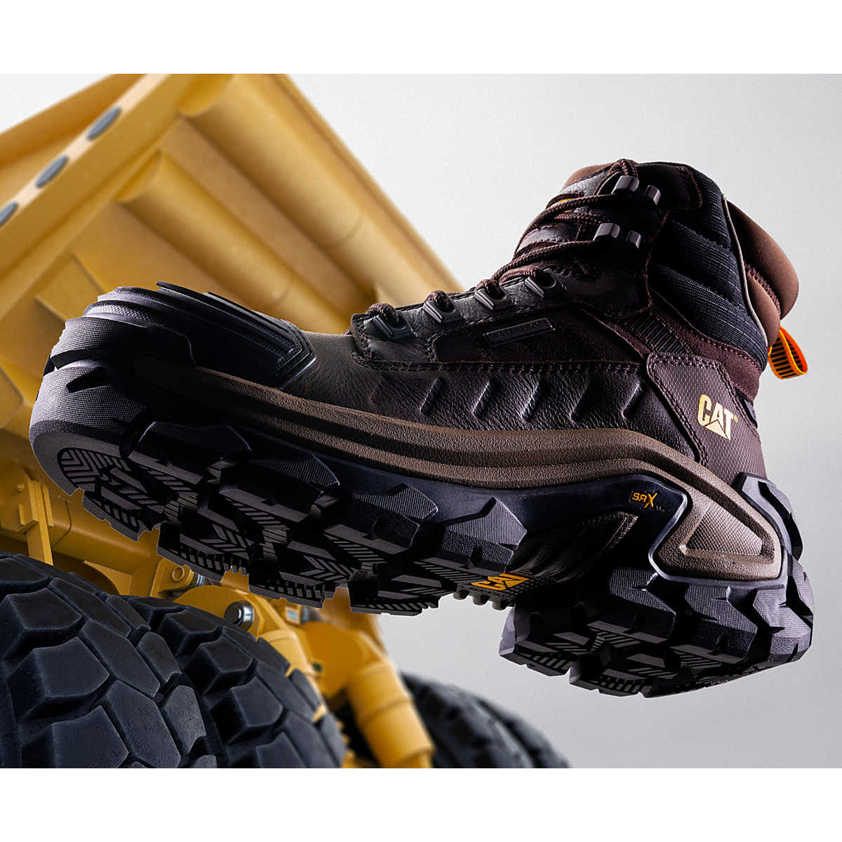 猫蝮 Cat Footwear Men's Invader Max Waterproof Composite Toe Work