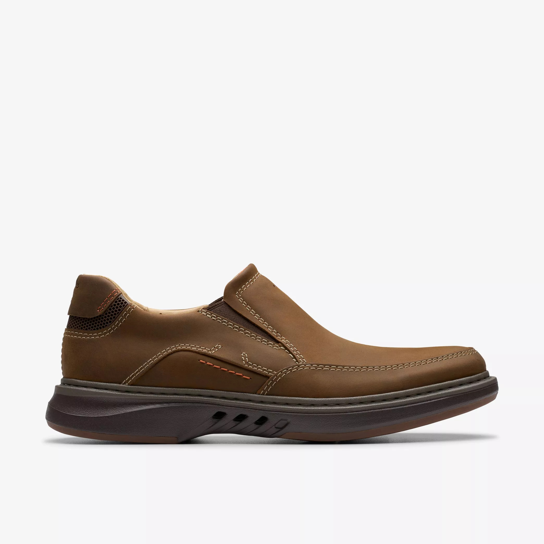 clarks dress shoes Mens Steadwell Cap Dark Tan Leather Oxfords it benefits from full Chairman | Clarks Black Leather