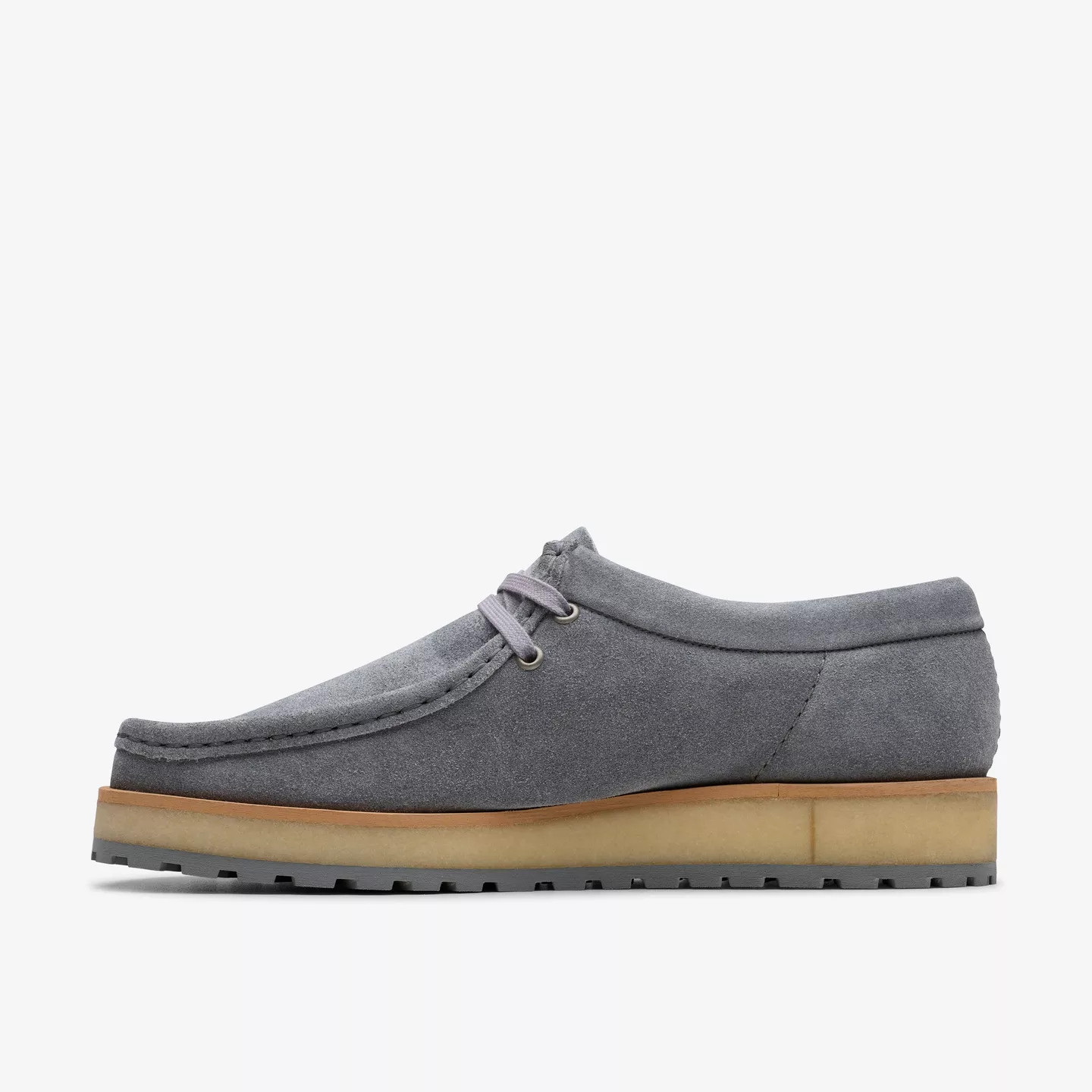 Clarks Men's Walla Scout Lo Grey Suede - Sherman Brothers Inc