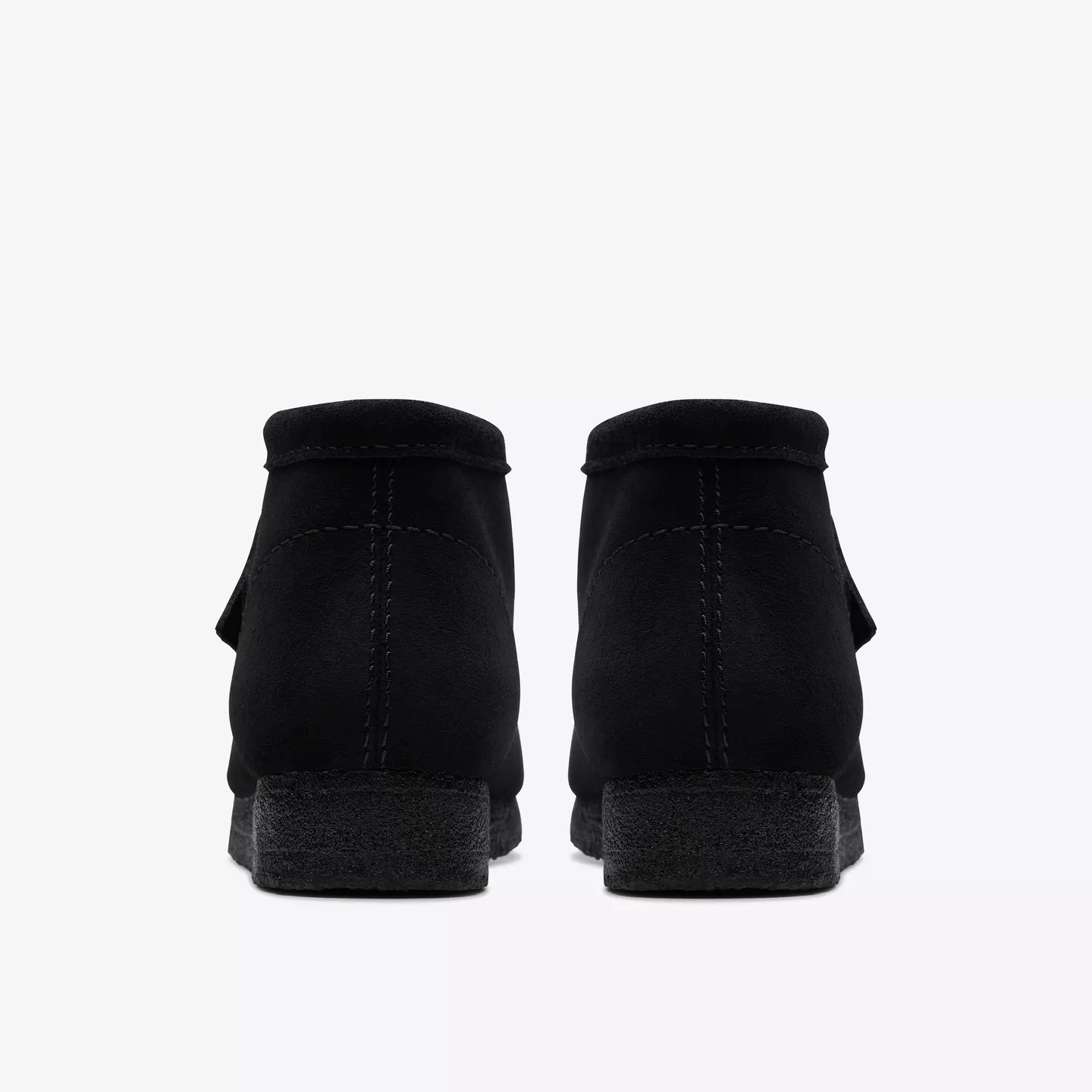 Clarks Men's Wallabee Boot Black Suede - Sherman Brothers Inc