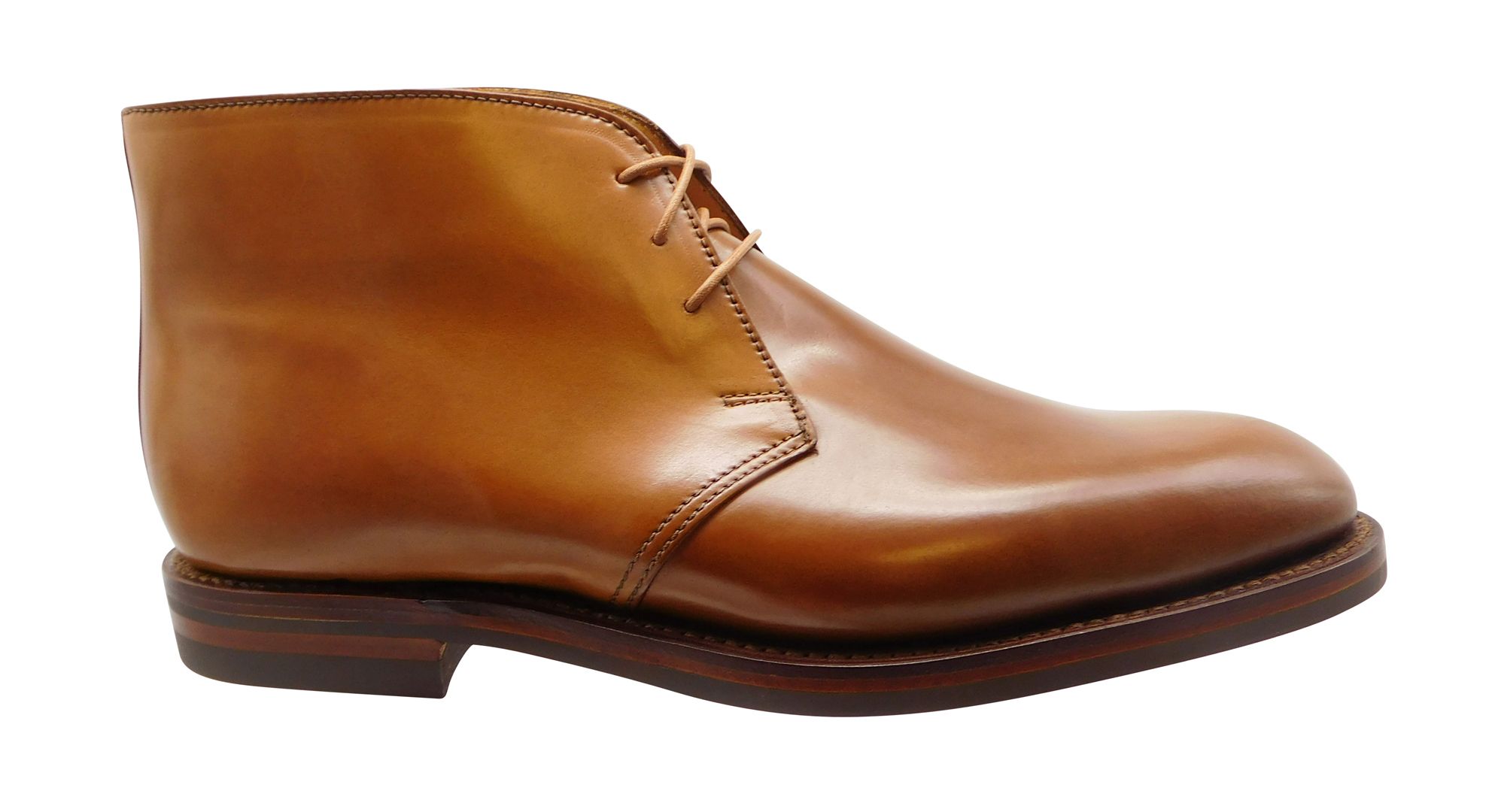 Crockett & Jones Chiltern Whiskey Shell Cordovan Chukka Boot