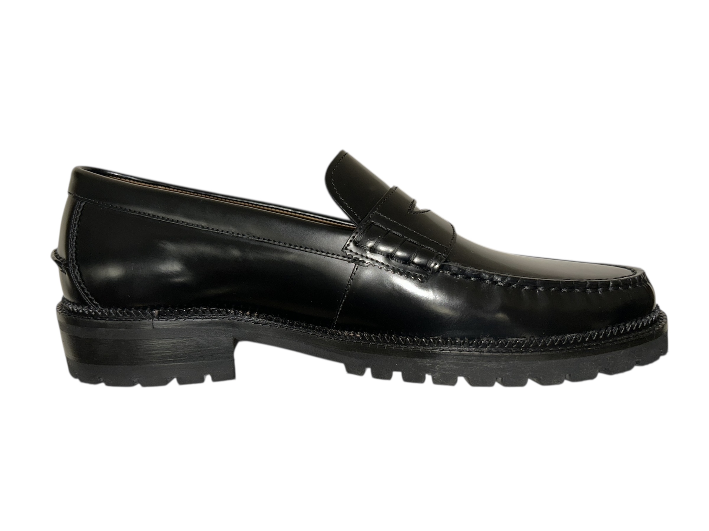 Johnston & Murphy Men's Donnell Penny Brush-Off Leather Black