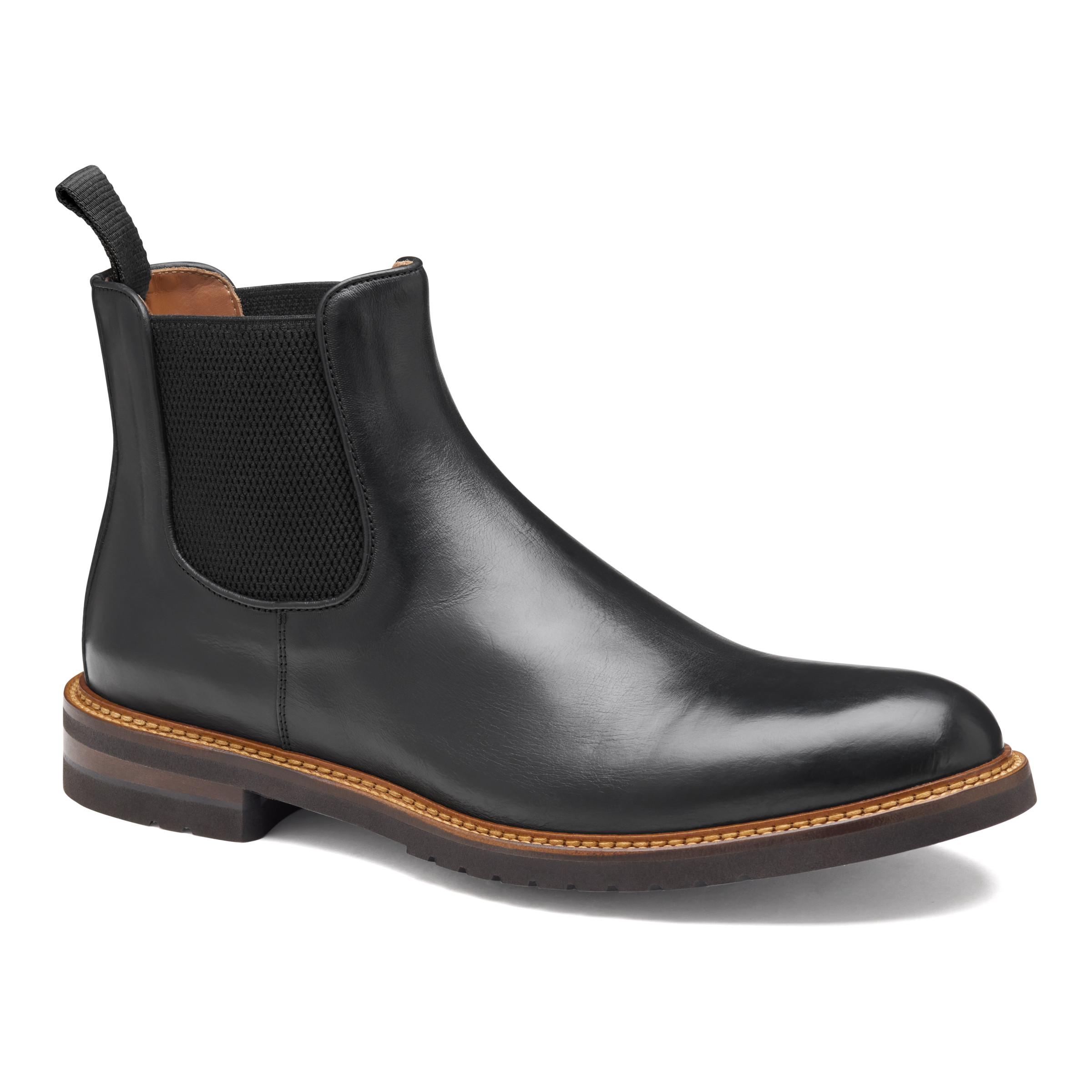 Johnston & Murphy Hartford Chelsea Boot Black - Sherman  display picture 2